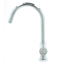 Atlantic Adrian 2-knops keukenkraan Chroom