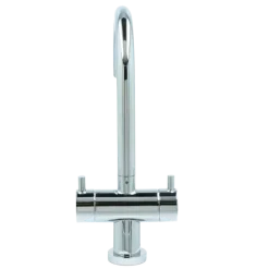 Atlantic Adrian 2-knops keukenkraan Chroom