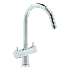 Atlantic Adrian 2-knops keukenkraan Chroom