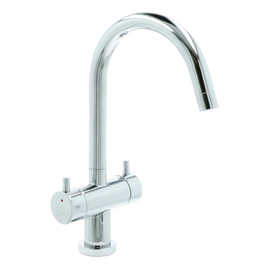 Atlantic Adrian 2-knops keukenkraan Chroom