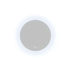 Atlantic badkamerspiegel Lexie met verlichting rond ø 50 cm chroom