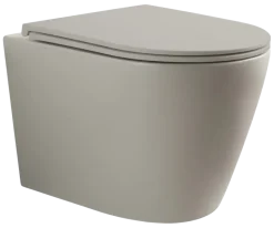 Atlantic hangend toilet Joey mat greige
