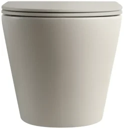 Atlantic hangend toilet Joey mat greige