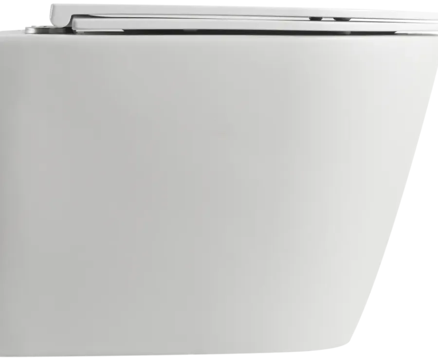Atlantic hangend toilet Joey mat wit