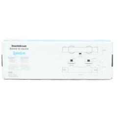 Atlantic Landon thermostatische douchekraan Chroom 15 cm