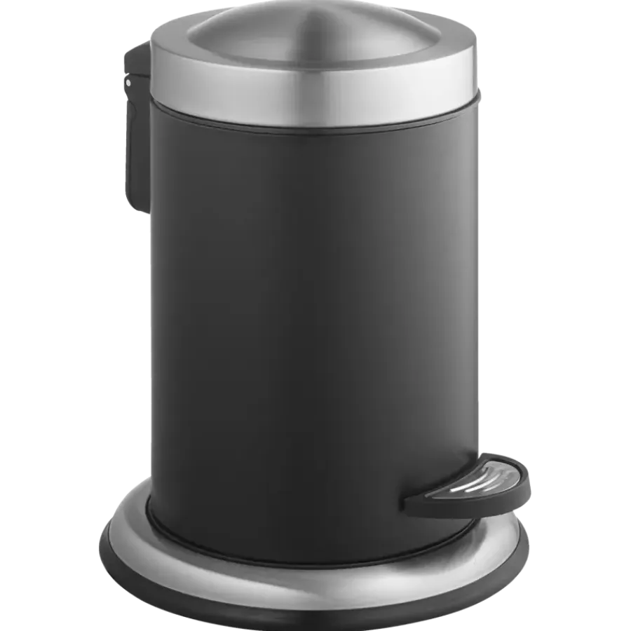 Atlantic pedaalemmer 3 liter RVS/Zwart