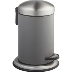 Atlantic pedaalemmer rond 3 liter Grijs