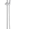 Atlantic regendoucheset Asher vierkant 25,5cm x 25,5cm met handdouche en thermostaatkraan 1 stand chroom - hartafstand kraan 15 cm