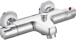 Atlantic thermostatische badkraan Marco chroom 15 cm