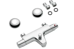 Atlantic thermostatische badkraan Marco chroom 15 cm