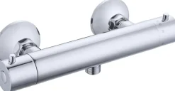 Atlantic thermostatische douchekraan Oscar chroom 15 cm