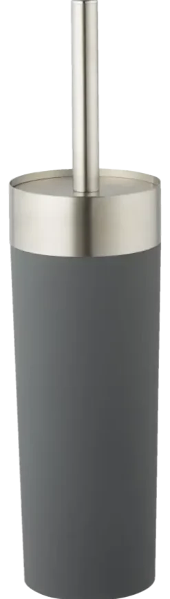 Atlantic toiletborstelgarnituur RVS/Grijs