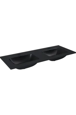 Atlantic Wastafel Skappa 120 cm zwart