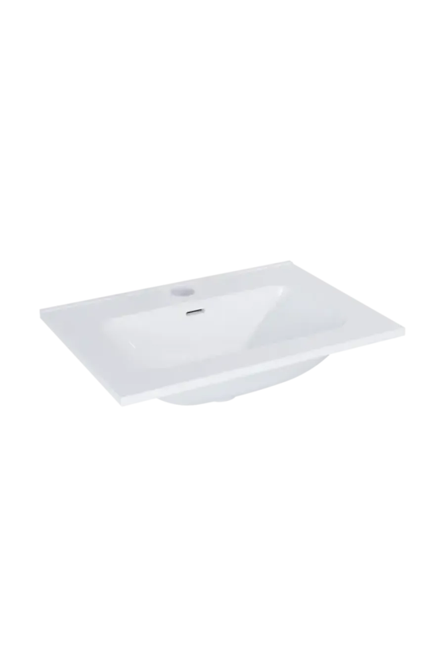 Atlantic wastafel Skappa wit keramiek 60 cm