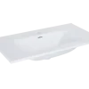 Atlantic wastafel Skappa wit keramiek 80 cm