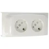 Attema contactdoos leidinggootsysteem K40 wit