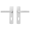 AXA deurkrukset Curve Blok aluminium blindschild sleutelgat PC72