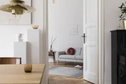 AXA deurkrukset Curve klik blindschild met sleutelgat zwart