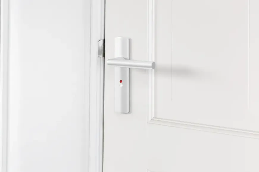AXA deurkrukset Curve Milan aluminium blindschild zilver wc-/badkamersluiting 63/8