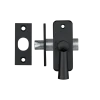 AXA inboorgrendel doornmaat 25mm zwart incl sluitplaat