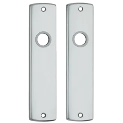 AXA langschild blind binnendeur kruk/kruk aluminium