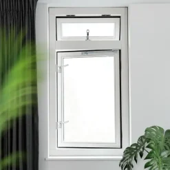 AXA raamsluiting met slot SKG 1-ster rechts aluminium buitendraaiend