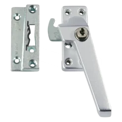 AXA Raamsluiting met slot SKG 1-ster rechts aluminium