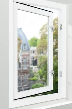 AXA Raamsluiting met slot SKG 1-ster links aluminium