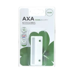 AXA sluitplaat vlak wit gelakt