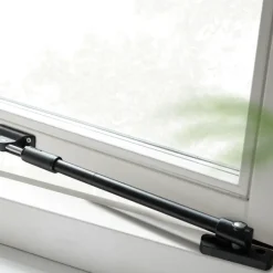 AXA telescopische raamuitzetter zwart 35 cm buitendraaiend