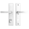 AXA veiligheidsbeslag Edge achterdeur aluminium smal schild met SKG 3-sterren 92 mm