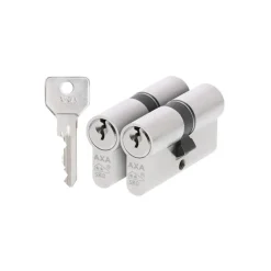 AXA veiligheidscilinder security 30-30mm SKG** gelijksluitend 2 stuks
