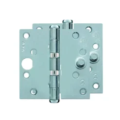 AXA veiligheidsscharnier kogellager SKG 3-sterren verzinkt 89x89 mm - 2 stuks