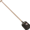 Bats voor het verplaatsen van zand en aarde essen/staal 100 cm steel