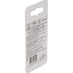 Batterij 1/2 AA Lithium 3.6V 1200mAh