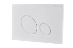Geen Bedieningspaneel X10 mat wit voor inbouwreservoir UP100