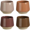 Geen Beker donker rood donker grijs licht roze donker bruin - h7xd7cm