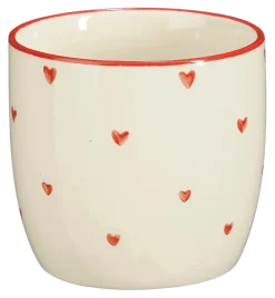 Geen Beker donker rood - h9xd9cm