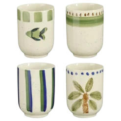 Geen Beker groen - h9,5xd7cm