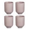 Theo-Bert Pot Beker lila 4 stuks 10 x 7,5 cm ø