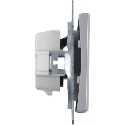 Berker K5 Enkel Stopcontact RVS