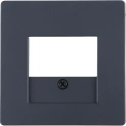 Berker Q1 Afdekplaat USB Antraciet