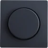 Berker Q1 Centraalplaat Dimmer Antraciet