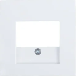 Berker S1 Afdekplaat USB Wit