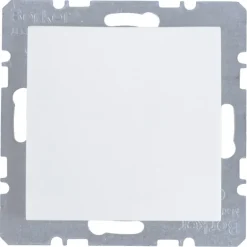 Berker S.1 afdekplaat wit