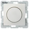 Berker S.1 Centraalplaat met Dimmerknop Wit