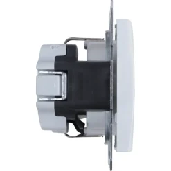 Berker S.1 Enkel Geaard Stopcontact Wit