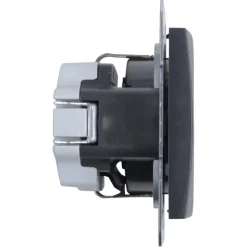 Berker S.1 enkel geaard stopcontact antraciet