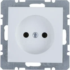 Berker S.1 Enkel Stopcontact Wit