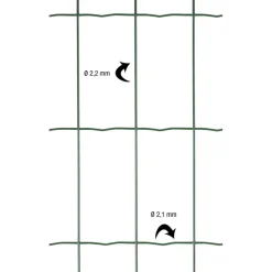BETAFENCE Pantanet Essential tuingaas 122cm x 25m groen